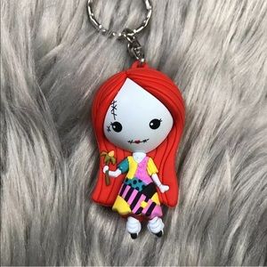 Disney Nightmare Before Xmas 3D Sally Key Ring Keychain
